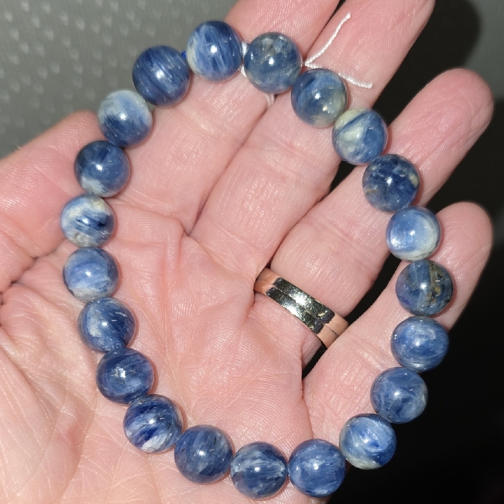 10mm Blue Kyanite Bracelet